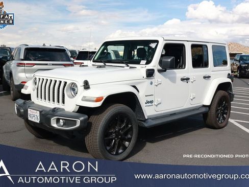 Used 2021 Jeep Wrangler Unlimited Sahara w/ Cold Weather Group image 1