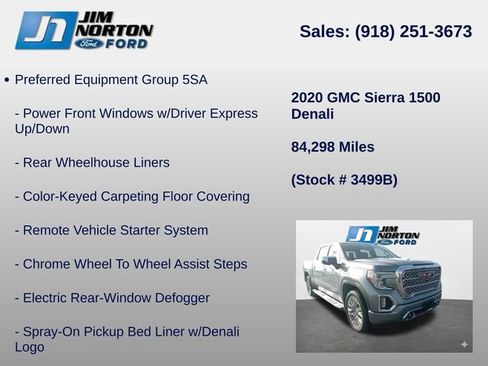 Used 2020 GMC Sierra 1500 Denali w/ Denali Premium Package AWD/4WD image 14