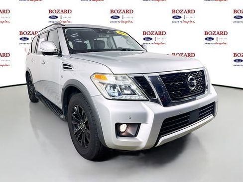 Used 2018 Nissan Armada Platinum w/ Captain Seat Package image 1