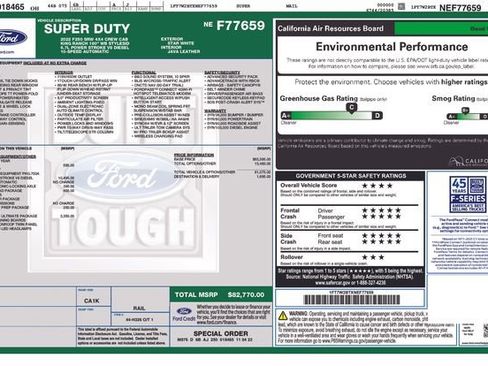 Used 2022 Ford F250 King Ranch w/ King Ranch Ultimate Package AWD/4WD image 26