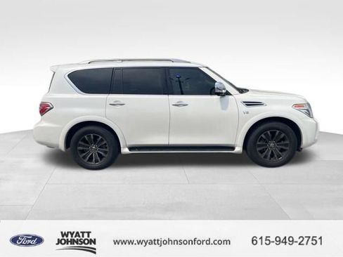 Used 2019 Nissan Armada Platinum w/ Interior Lighting Package RWD image 4