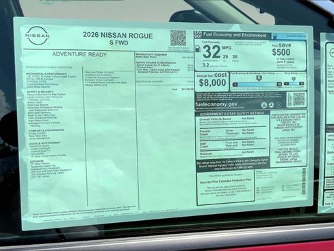 New 2026 Nissan Rogue S image 11