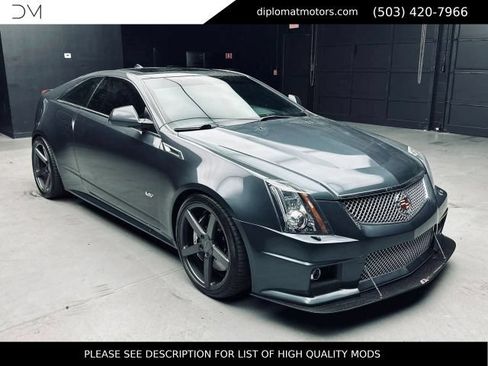 Used 2012 Cadillac CTS V w/ Wood Trim Package RWD image 9
