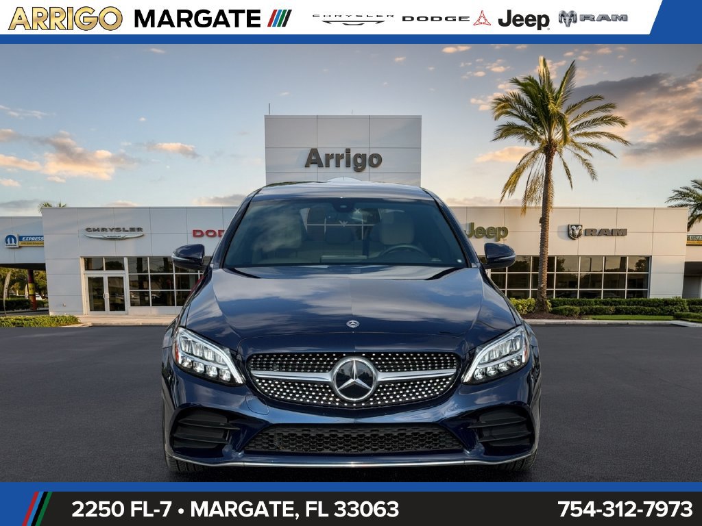 Used 2020 Mercedes-Benz C 300 4MATIC Sedan w/ AMG Line image 2