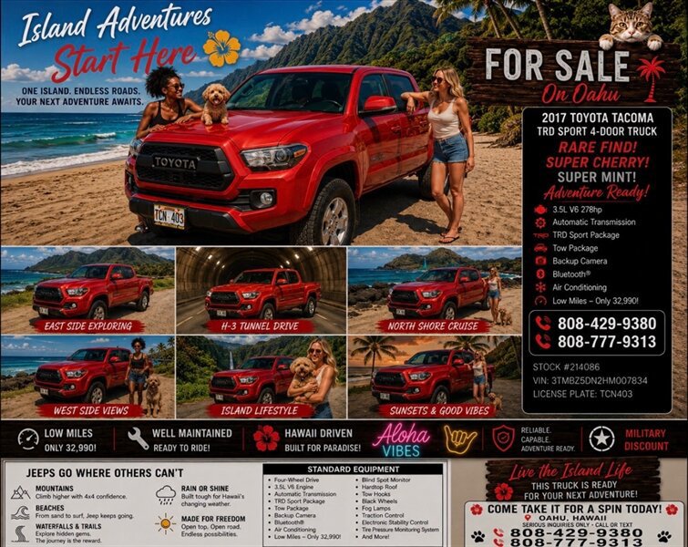 Used 2017 Toyota Tacoma SR5 RWD image 1