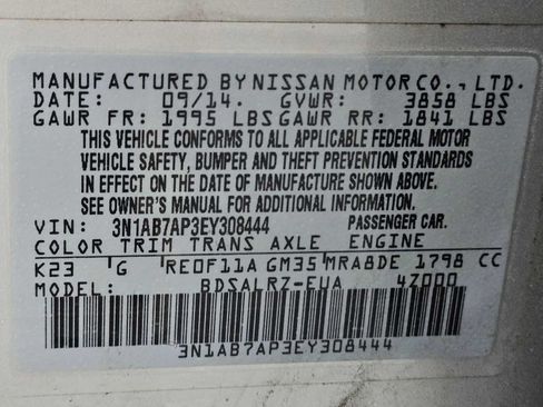 Used 2014 Nissan Sentra SR w/ Premium Package FWD image 26