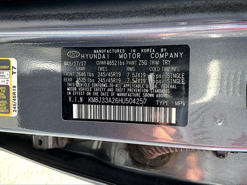 Used 2017 Hyundai Tucson Night FWD image 27