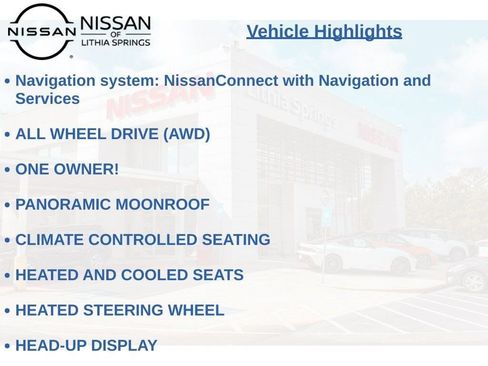 Used 2025 Nissan Murano Platinum w/ Cargo Package AWD/4WD image 34