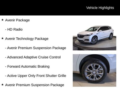 Used 2019 Buick Enclave Avenir w/ Avenir Technology Package image 19