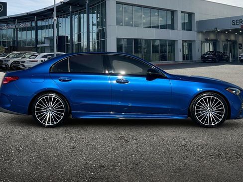 Certified 2022 Mercedes-Benz C 300 Sedan w/ AMG Line w/ Night Package image 3