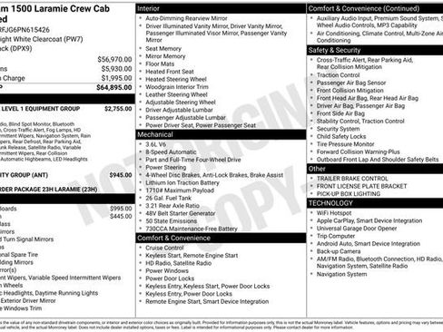 Used 2023 RAM 1500 Laramie AWD/4WD image 37