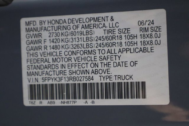 Used 2024 Honda Ridgeline Sport image 36
