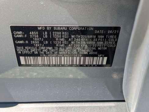 Used 2022 Subaru Outback Limited AWD/4WD image 21