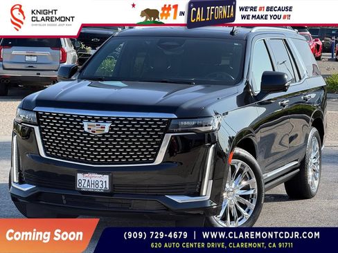 Used 2022 Cadillac Escalade Premium Luxury w/ Performance Package RWD image 1