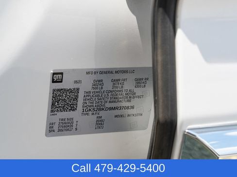 Used 2021 GMC Yukon SLT w/ SLT Premium Package AWD/4WD image 10