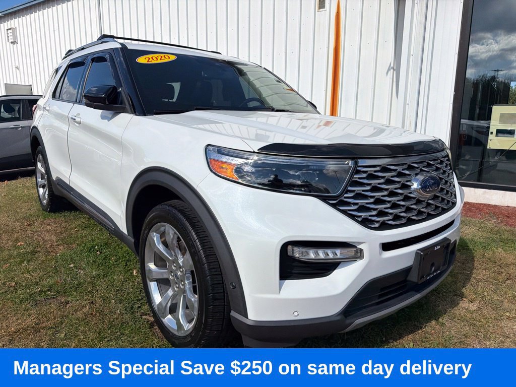 Used 2020 Ford Explorer Platinum w/ Premium Technology Package AWD/4WD image 3