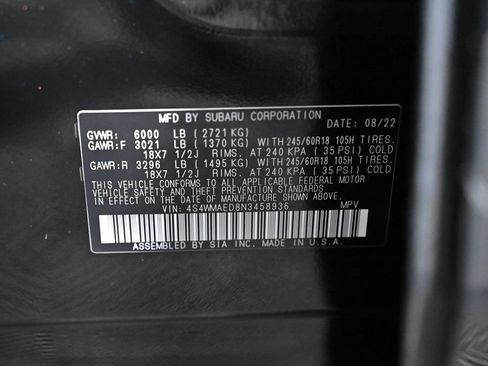 Used 2022 Subaru Ascent Premium w/ Convenience Package image 27