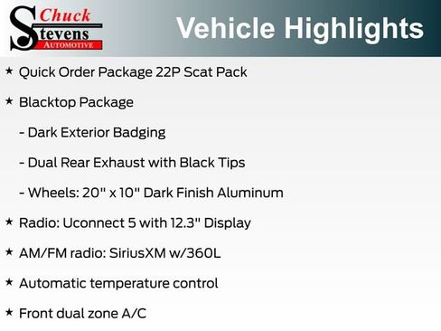 New 2026 Dodge Charger Scat Pack w/ Blacktop Package image 8