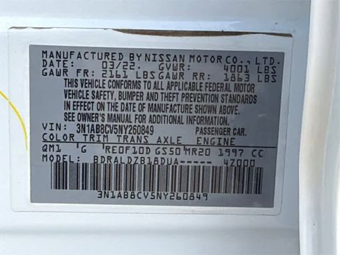 Used 2022 Nissan Sentra SV image 30