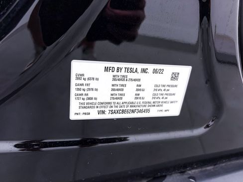 Used 2022 Tesla Model X Plaid AWD/4WD image 36