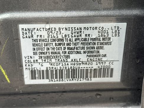 Certified 2024 Nissan Sentra SV image 28