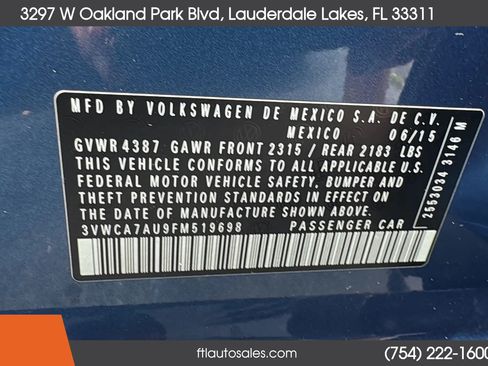 Used 2015 Volkswagen Golf TDI S FWD image 64