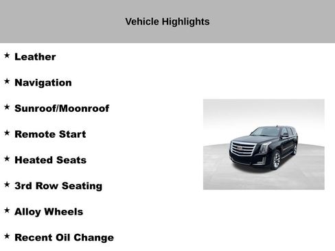 Used 2020 Cadillac Escalade Luxury AWD/4WD image 9
