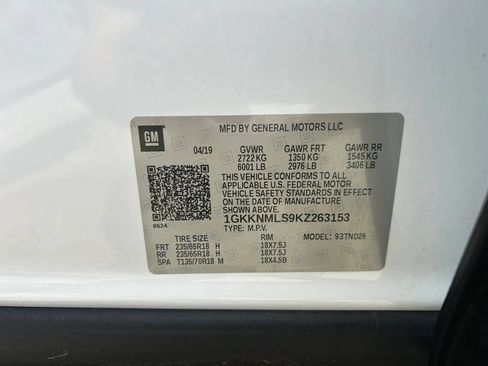 Used 2019 GMC Acadia SLT FWD image 34