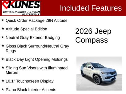 New 2026 Jeep Compass Latitude