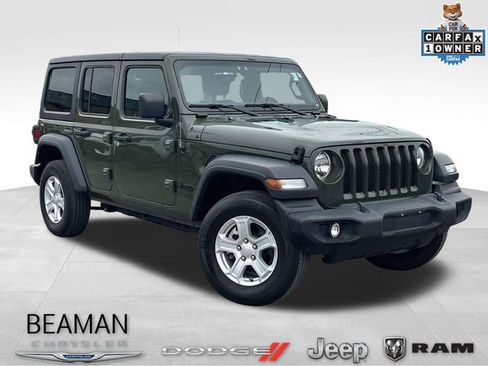 Used 2021 Jeep Wrangler Unlimited Sport image 1