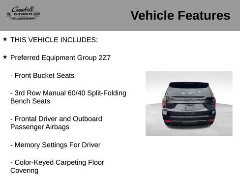 Used 2025 Chevrolet Tahoe Z71 AWD/4WD image 5
