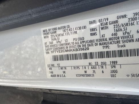 Used 2019 Ford Transit 150 148 Medium Roof image 16