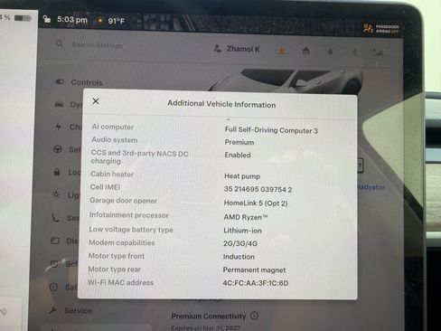 Used 2022 Tesla Model Y Performance AWD/4WD image 19