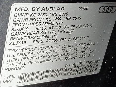New 2026 Audi Q3 quattro 2.0T AWD/4WD image 22
