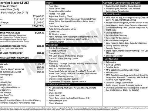 Used 2024 Chevrolet Blazer LT w/ Convenience Package FWD image 2