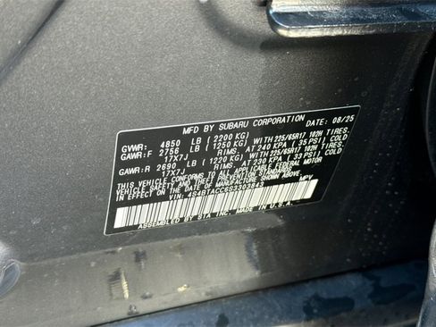 New 2025 Subaru Outback Premium image 32