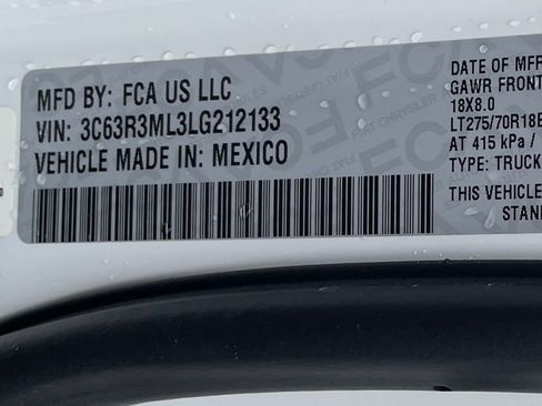 Used 2020 RAM 3500 Laramie image 32