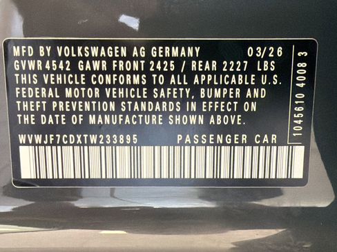 New 2026 Volkswagen Golf AWD/4WD image 19