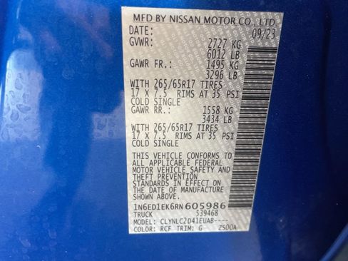 Used 2024 Nissan Frontier SV w/ SV Convenience Package image 18