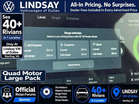 Used 2022 Rivian R1T Adventure AWD/4WD image 22
