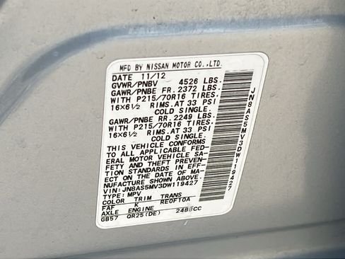 Used 2013 Nissan Rogue S AWD/4WD image 29