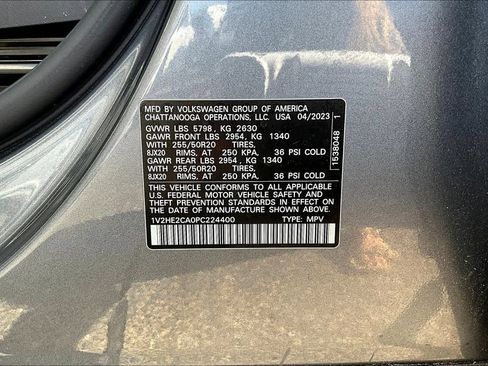Used 2023 Volkswagen Atlas Cross Sport SE AWD/4WD image 17