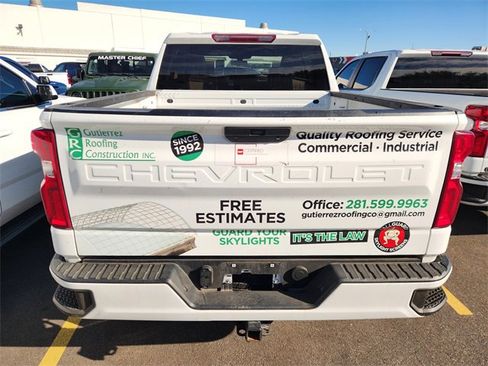 Used 2022 Chevrolet Silverado 1500 Custom w/ LPO, Dark Essentials Package image 4