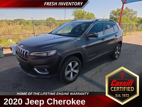 Used 2020 Jeep Cherokee Limited AWD/4WD image 1