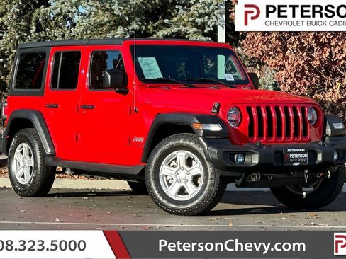 Used 2020 Jeep Wrangler Unlimited Sport S image 1