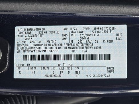 Used 2023 Ford F150 Lariat w/ Trailer Tow Package image 28