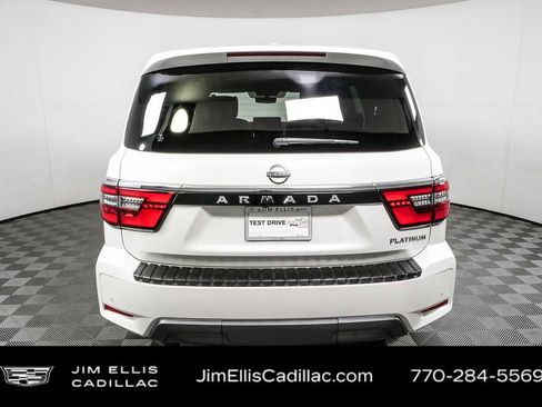 Used 2022 Nissan Armada Platinum w/ Captain's Chairs Package RWD image 29