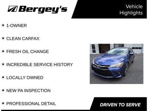 Used 2016 Toyota Camry XSE w/ Moonroof Package FWD image 3