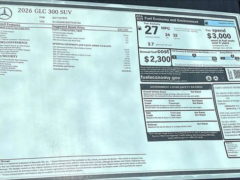 New 2026 Mercedes-Benz GLC 300 image 22