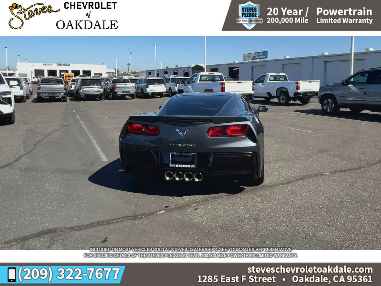 Certified 2014 Chevrolet Corvette Stingray Coupe w/ 3LT Preferred Equipment Group RWD image 10